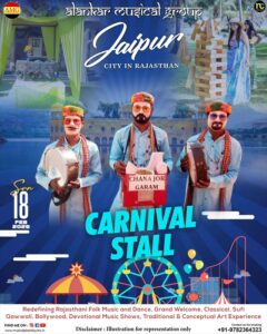 Carnival Stalls, Games Stalls For Wedding Events, Chana Jor Garam Artists Jaipur