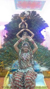Krishna Raslila group, peacock dance, mayur nritya troupe up