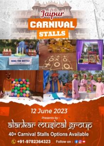 Jaipur Carnival Stalls, Games, Rajasthani Stalls, Games Stalls Jaipur