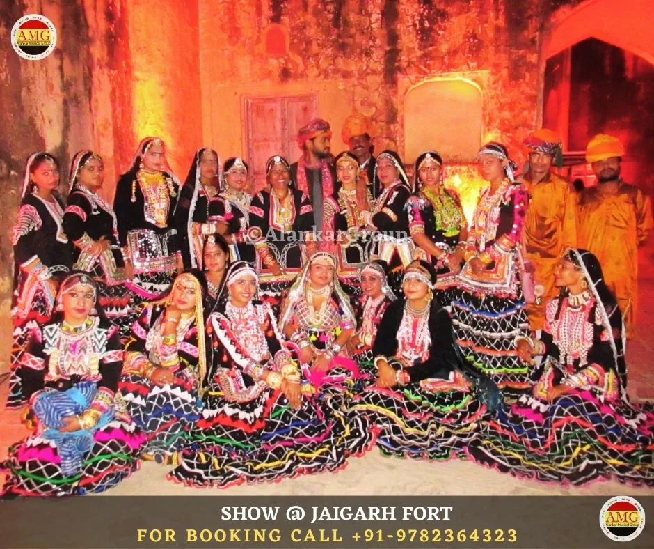 Kalbelia Dancers Group at Jaigarh Palace_result