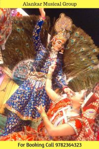 Krishna Radha Mayur Nritya Act, Vrindavan Raslilia Dance, Phoolon ki Holi Wedding