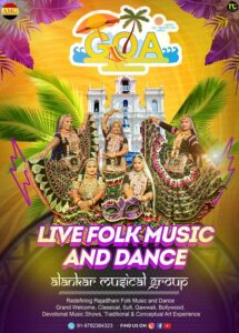 Live Folk Music and Rajasthani Dance Group For Wedding, Goa, Program Ideas with Kalbelia, Ghoomar, Bhawai Dance Party