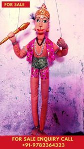 Rajasthani Bajrang Bali Hanuman puppet kathputli buy online