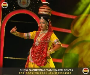 Rajasthani Chari Dance, Chari Nritya, Matka Dance Chennai Tamilnadu Govt