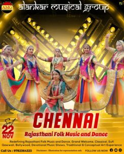 Rajasthani Dance Group For Weddings Chennai, Rajasthani Folk Dance Artists Show Price, Cost