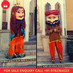 Rajasthani Face Mask Puppet Online Order