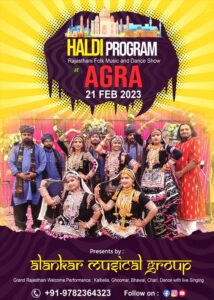 Rajasthani Folk Dance Group For Weddings, Agra City, Rajasthani Folk Dancer show, Cost, Price