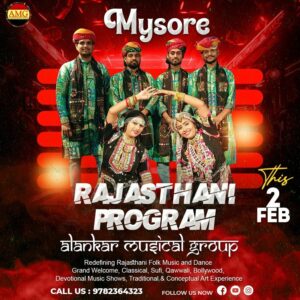 Rajasthani Folk Dance Group For Weddings Mysore Bangalore, Live Folk Rajasthani Dancers