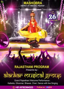 Rajasthani Folk Dancers and Folk Music Group For Weddings Mashobra, Live Kalbelia, Bhawai, Ghoomar Dance Party Show.jpg