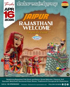 Rajasthani Kacchi Ghodi Welcome Group at Corporate Event, Rajasthani Human Puppets Mascots Jaipur