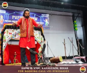 Rajasthani Puppet Show, Kathputli Kala Program NTPC Kahalgaon