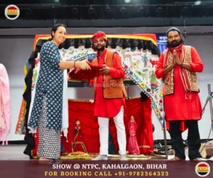 Rajasthani Puppet Show, Kathputli Show Program NTPC Kahalgaon, Honored